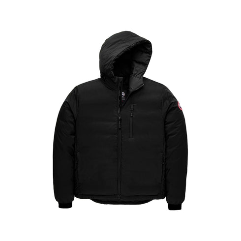 CANADA GOOSE Piumino corto Piumino Uomo Lodge con cappuccio Nero A24 - CANADA GOOSE5078M - 61 - S - Francavilla Moda